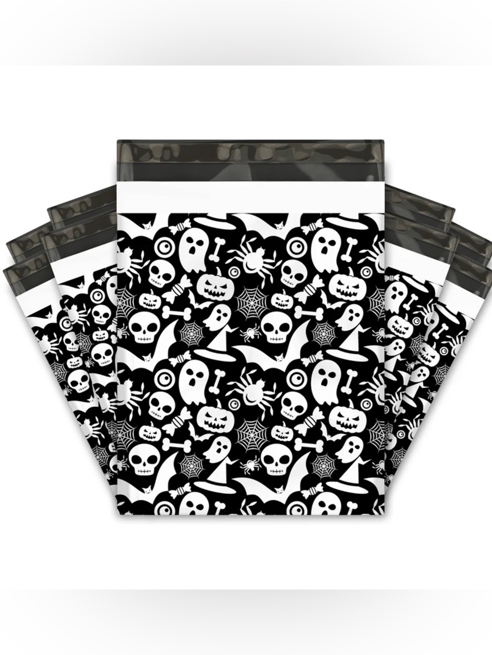 *Buy Now* 25 12 X 15 Halloween Pattern Poly Mailers
